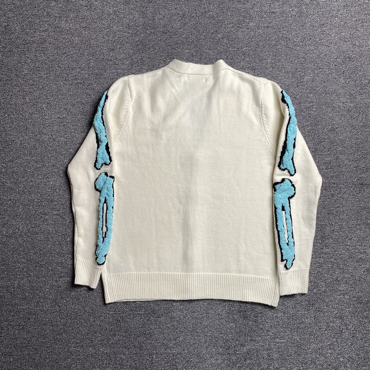 Sueter Amiri “Cardigan Bones” ( Branco )
