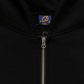 Moletom Corteiz “Lundun Stitch” ( Preto e Vermelho )