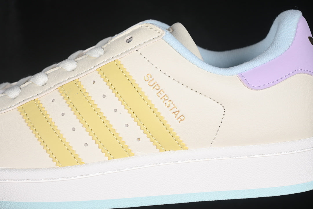 Adidas Campus “Superstar II Off White Yellow Halo Mint”