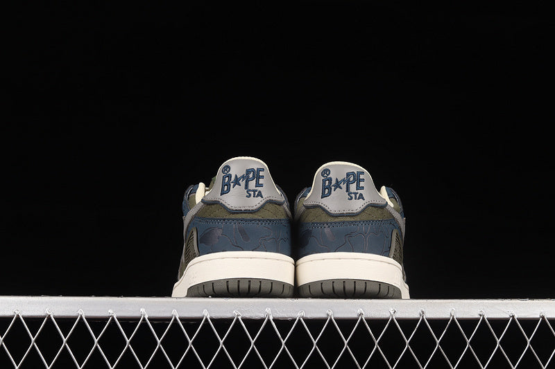BAPE STA “Army Green Dark Blue”