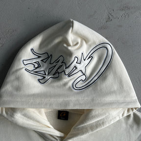 Conjunto Corteiz “Satin C-Star Applique” ( Branco )