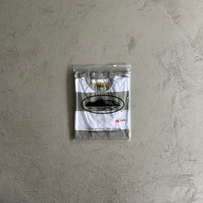 Camisa Corteiz ”Patchwork Embroidered” ( Cinza )