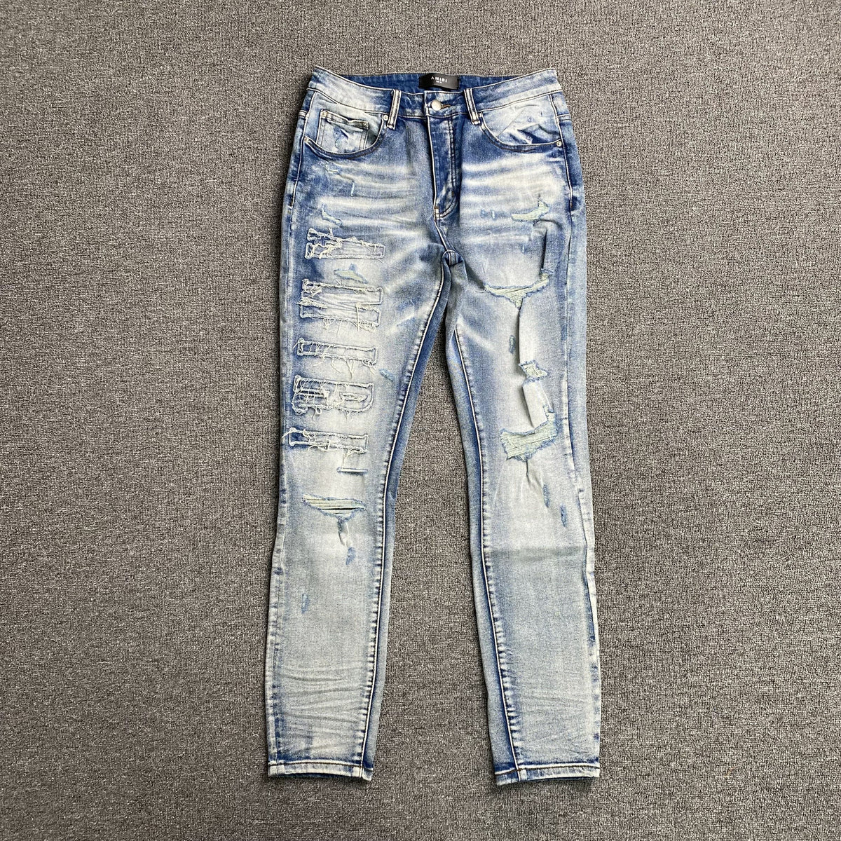 Calça Amiri “MA” ( Cinza )