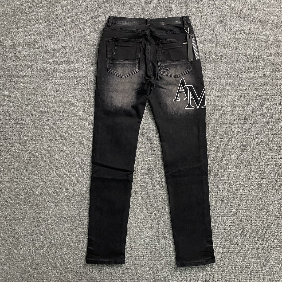 Calça Amiri “Staggered” ( Preta )