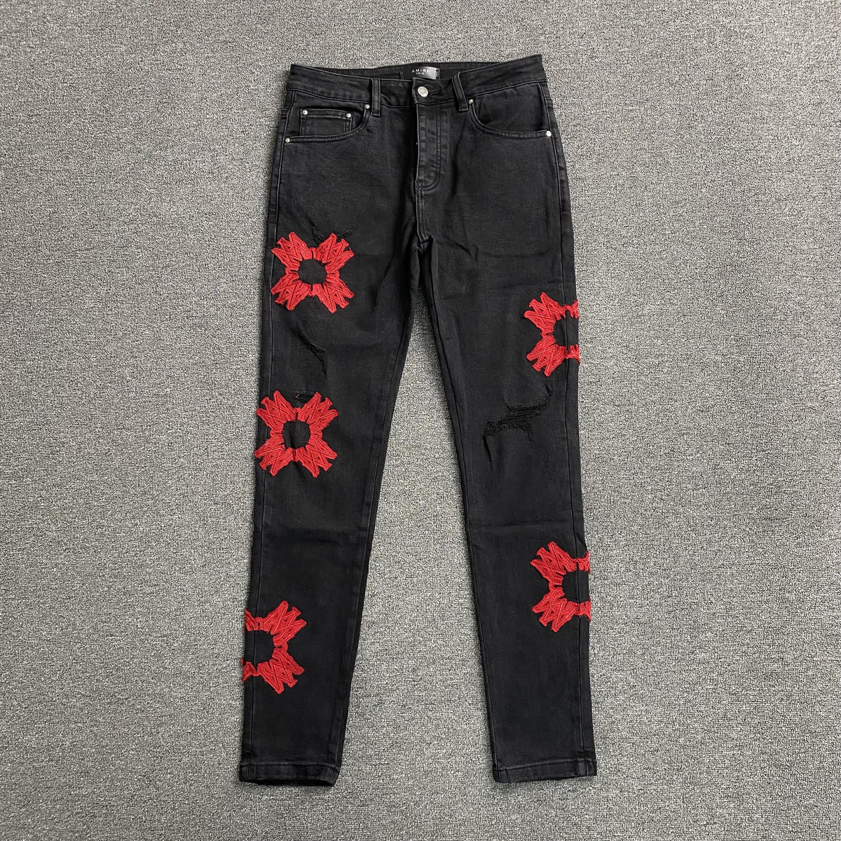 Calça Amiri “Quad Sweatshort” ( Preta )