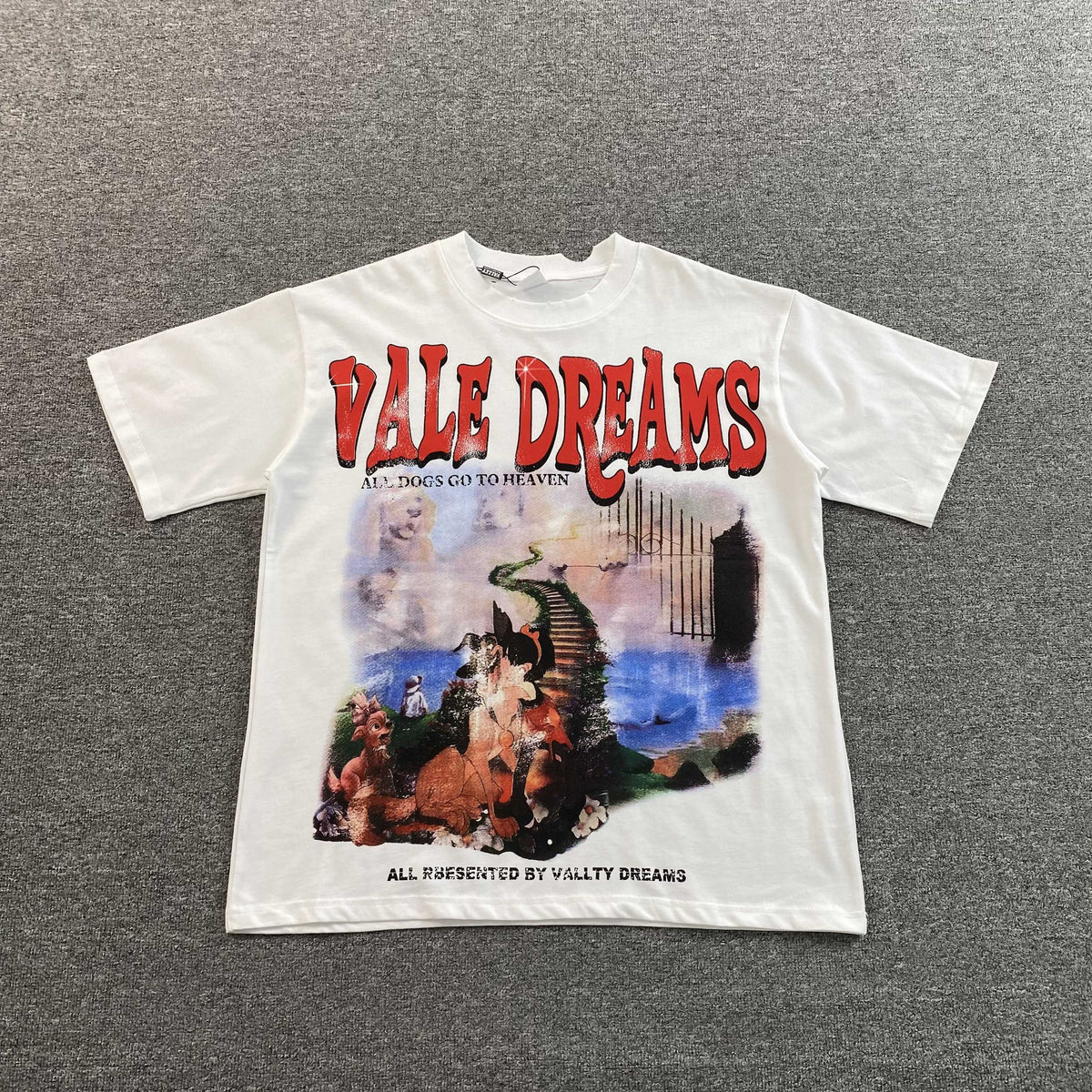 Camisa Valley Dreams “All Dogs Go to Heaven”