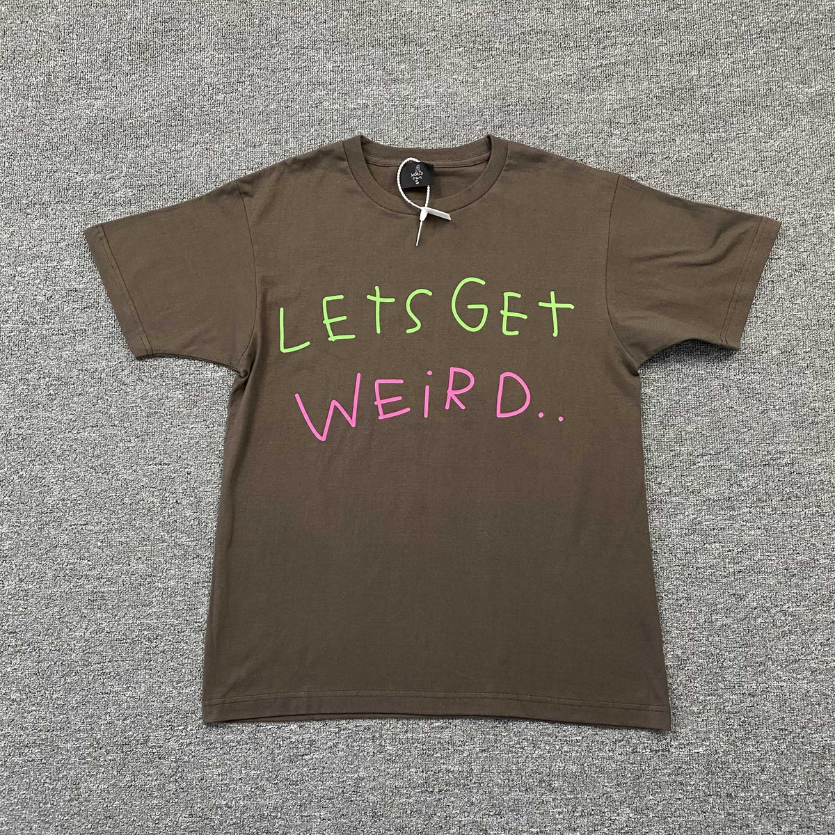 Camisa Cactus Jack “Lets Get Weird” ( Marrom )