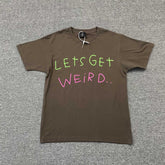 Camisa Cactus Jack “Lets Get Weird” ( Marrom )