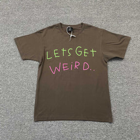 Camisa Cactus Jack “Lets Get Weird” ( Marrom )