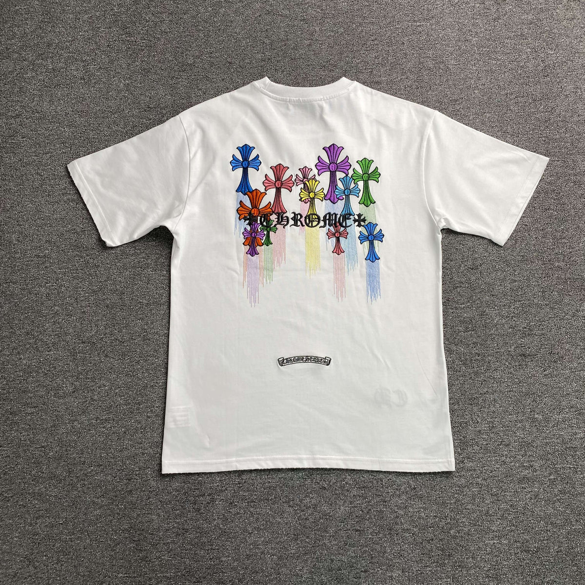 Camisa Chrome Hearts “Multicolor” ( Branca )