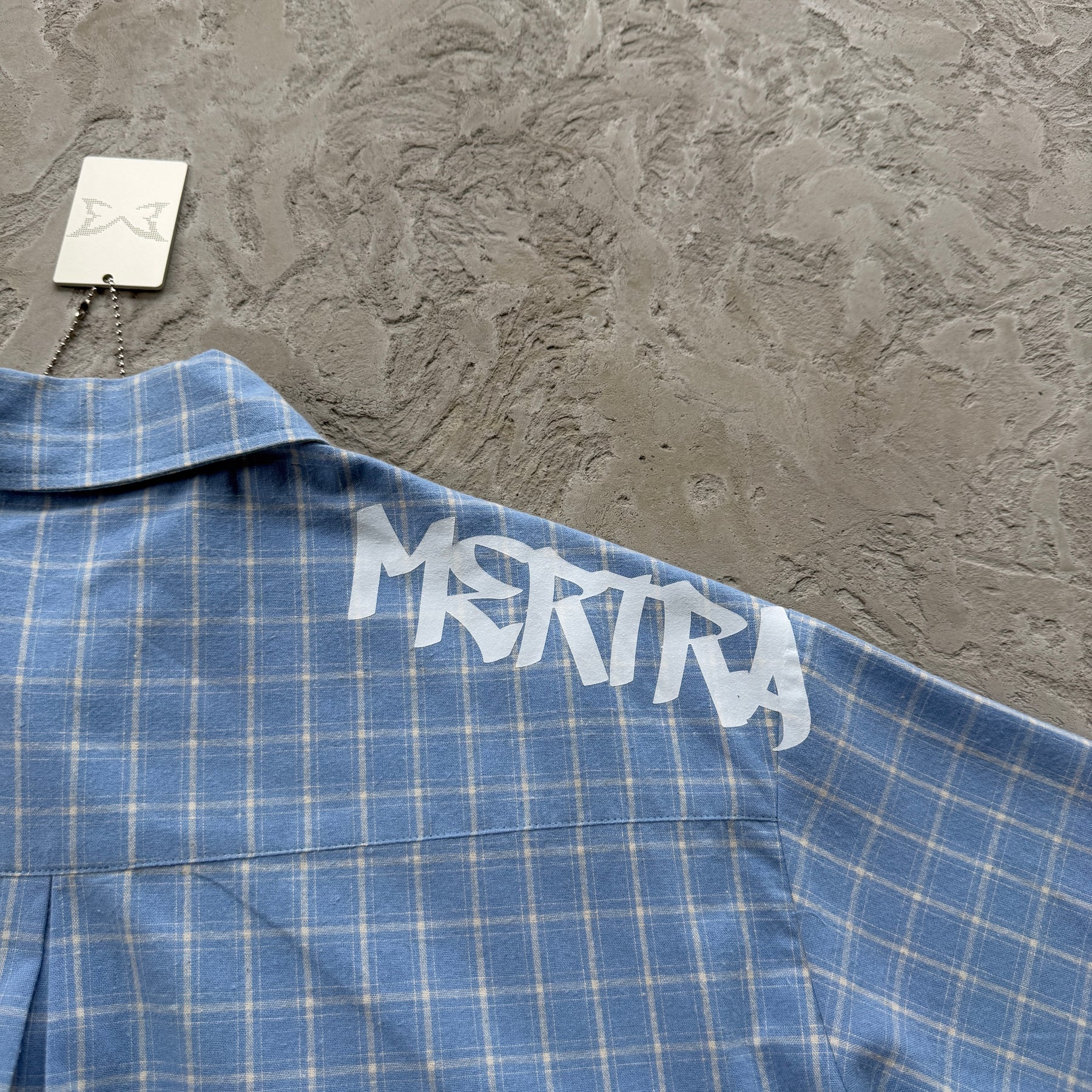 Camisa Mertra “Plaid Shirt” ( Azul )