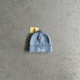 Touca Corteiz “Demon Embroidered Beanie” ( Azul )