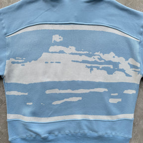 Moletom Corteiz “Hybrid Jacquard Knit ” ( Azul )