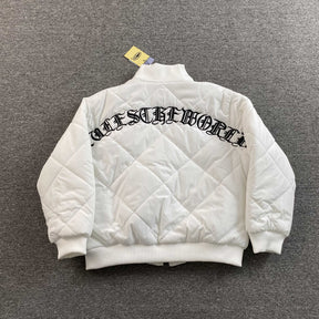 Jaqueta Corteiz “Olde English Quilted” ( Branca )
