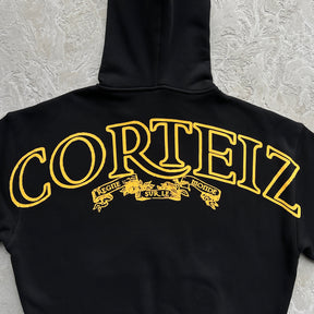 Conjunto Corteiz “Superior Royale” ( Preto e Amarelo )