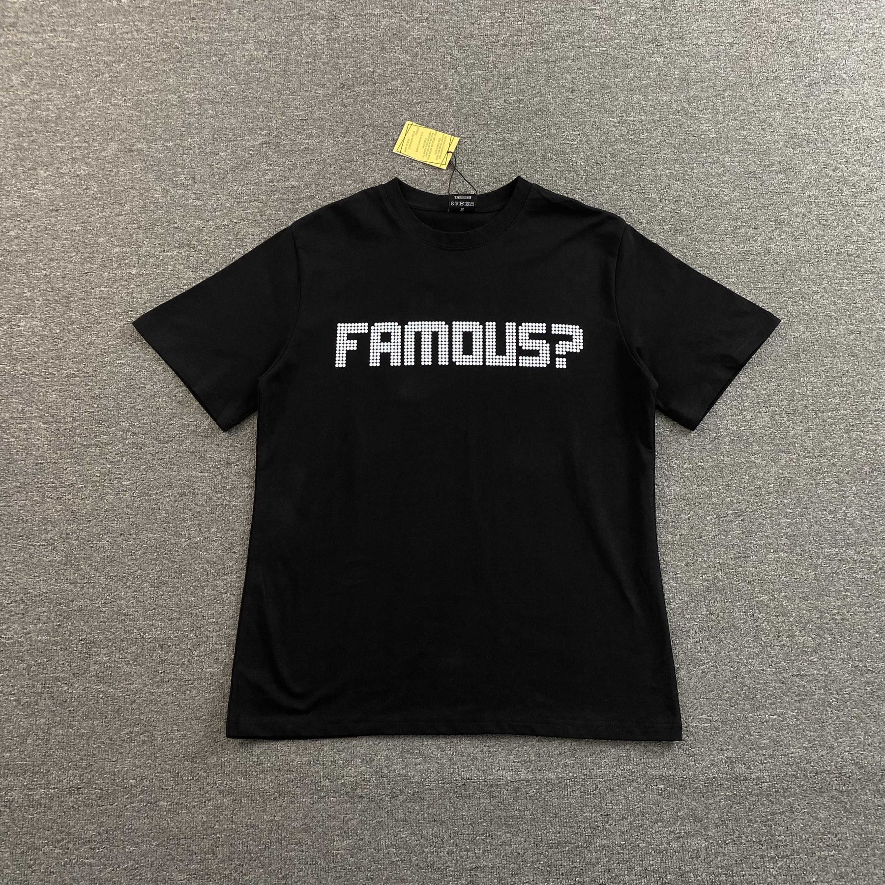 Camisa Corteiz “Famous” ( Preta )