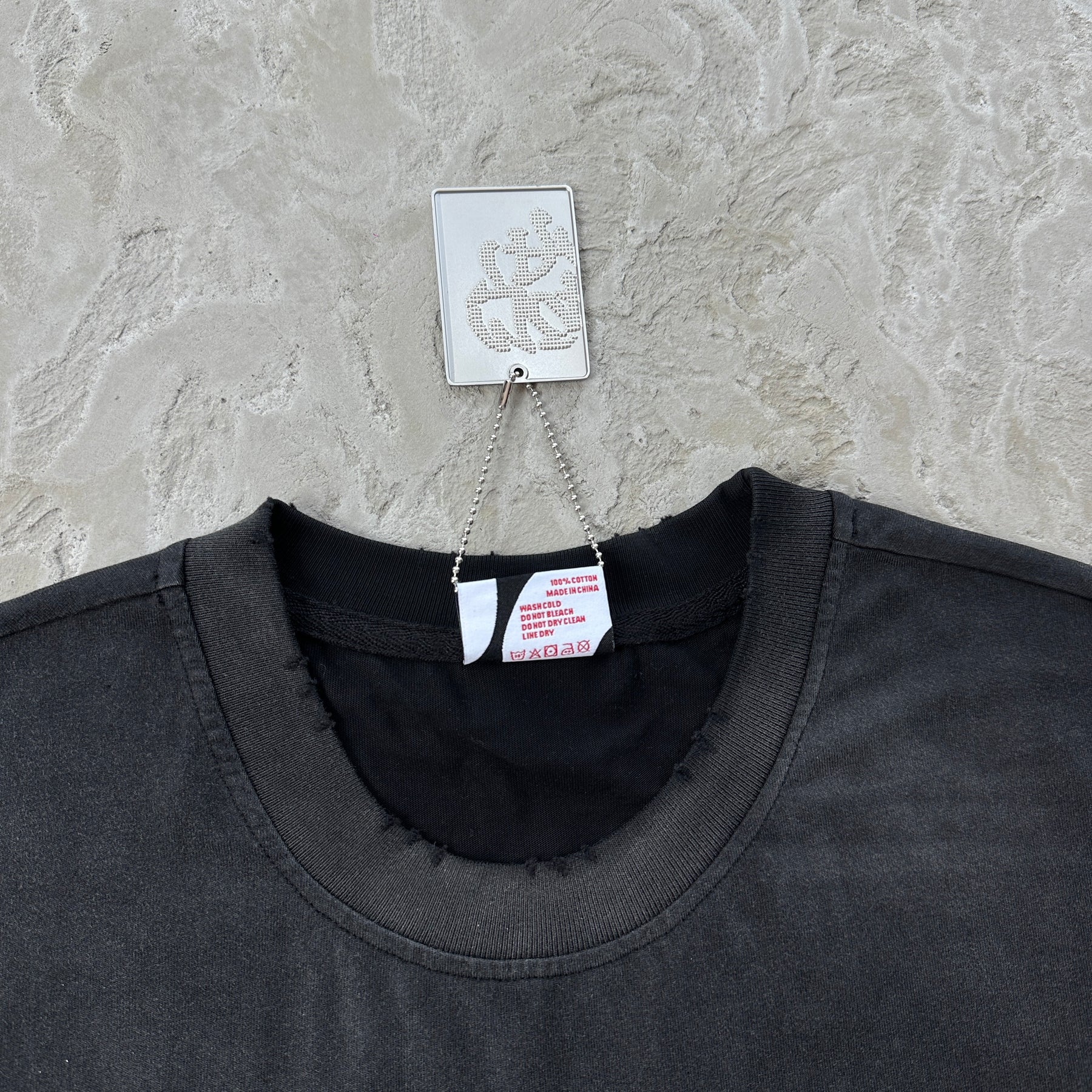 Camisa Mertra Manga longa “Fake Two-Piece” ( Preto )