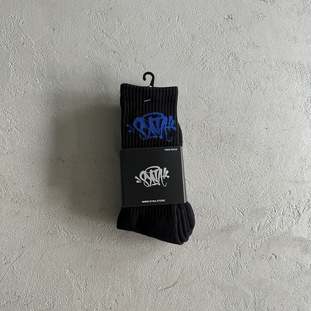 Meia Syna World Roxa e Branca / Azul e Preto ( Pack com 2 cores )