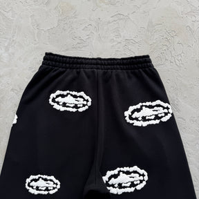 Conjunto Corteiz x Denim Tears ( Preto )