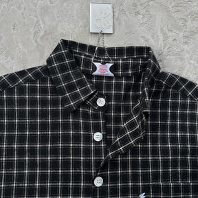 Camisa Mertra “Plaid Shirt” ( Preta )
