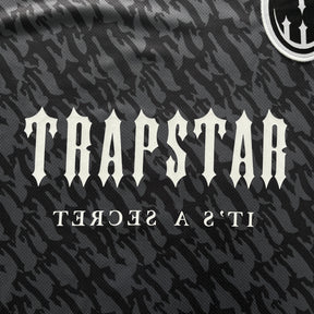 Camisa Trapstar “Football Jersey Black Grey” (Its a Secret)