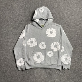 Conjunto Denim Tears ( Cinza com Branco )