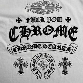 Camisa Chrome Hearts “Fuck You” ( Branca )