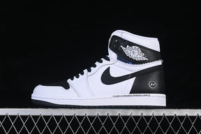 Air Jordan 1 High x Fragment Design ( Preto e Branco )