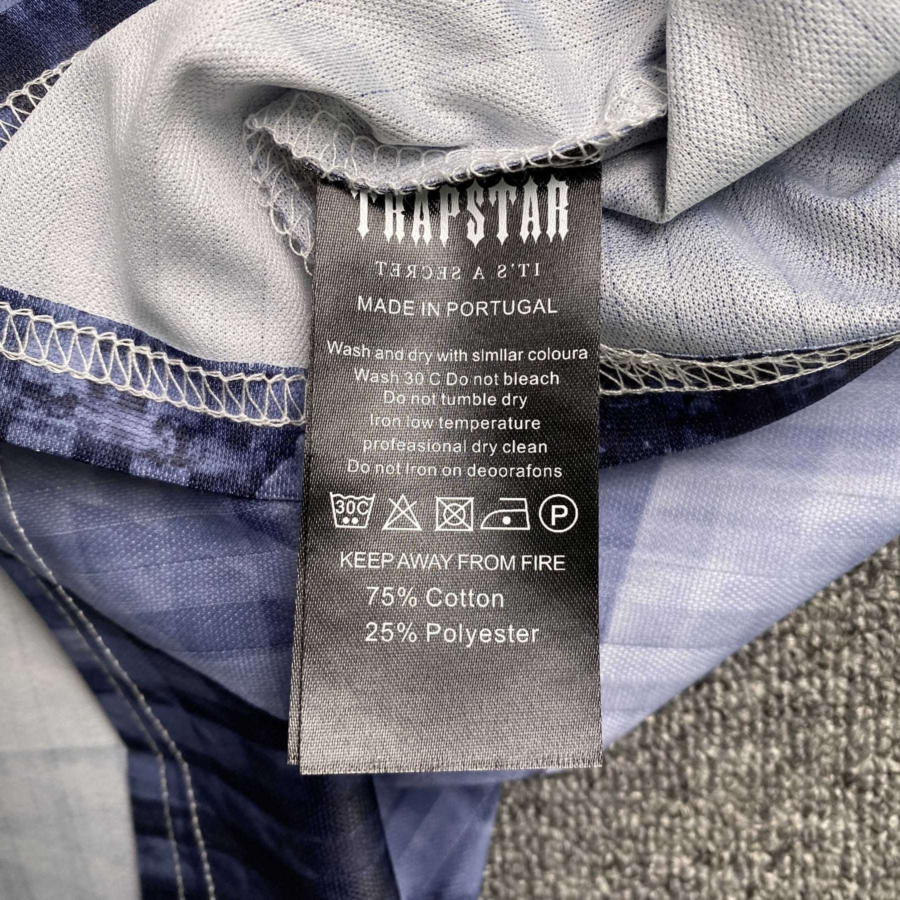 Camisa Trapstar “Football Jersey Blue”