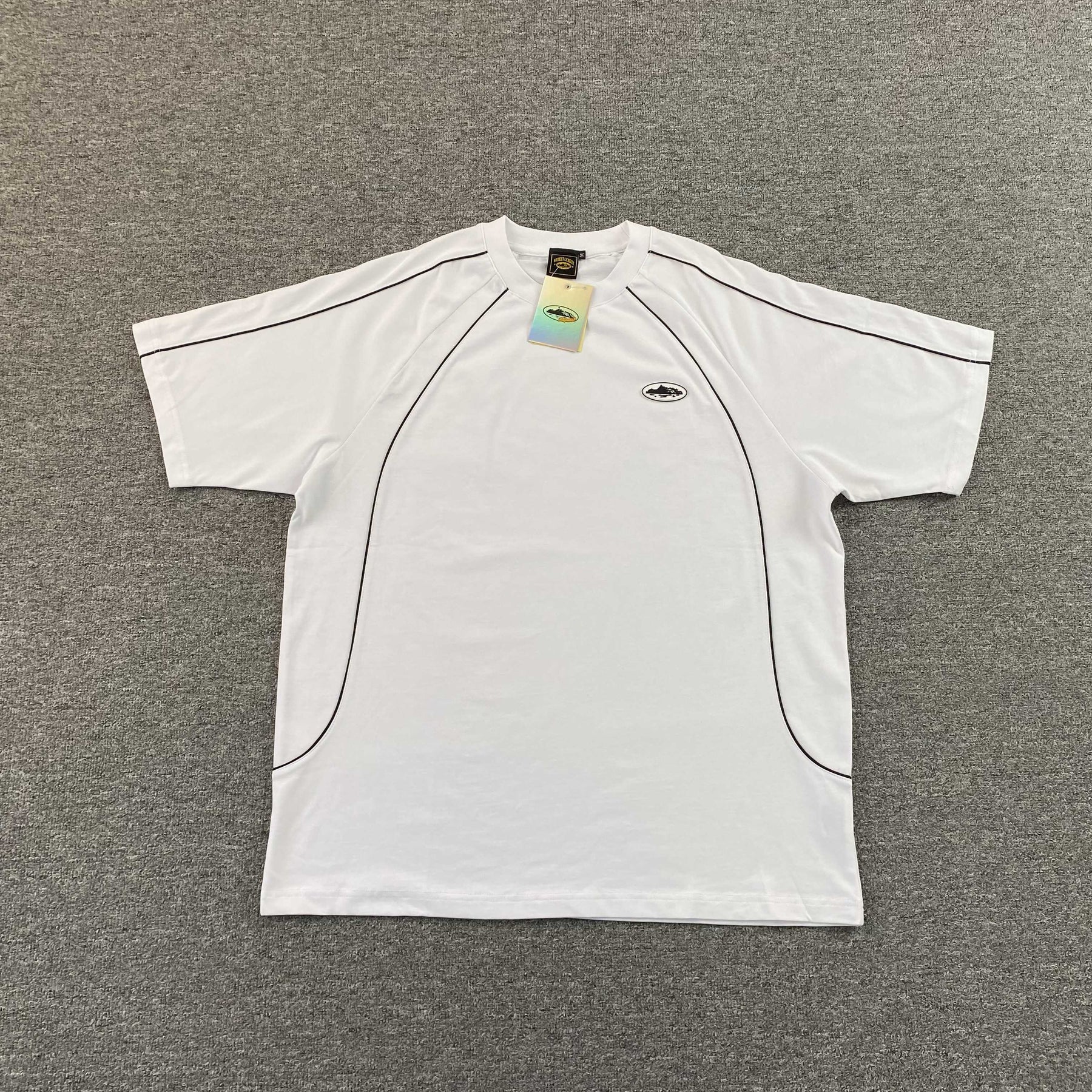 Camisa Corteiz “Tech Lines” ( Branca )