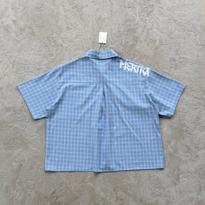 Camisa Mertra “Plaid Shirt” ( Azul )