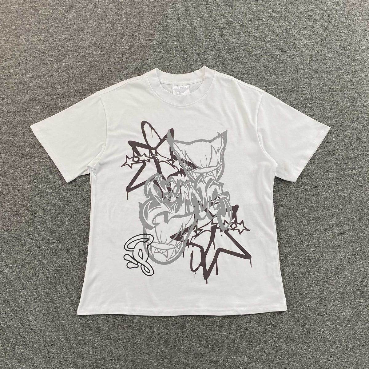 Camisa Syna World “Graffiti Devil” ( Branca )