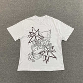 Camisa Syna World “Graffiti Devil” ( Branca )