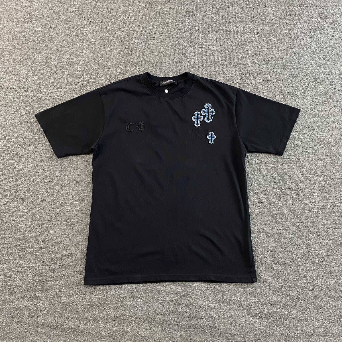 Camisa Chrome Hearts “They say 'Diamonds are a girl's” ( Preta )
