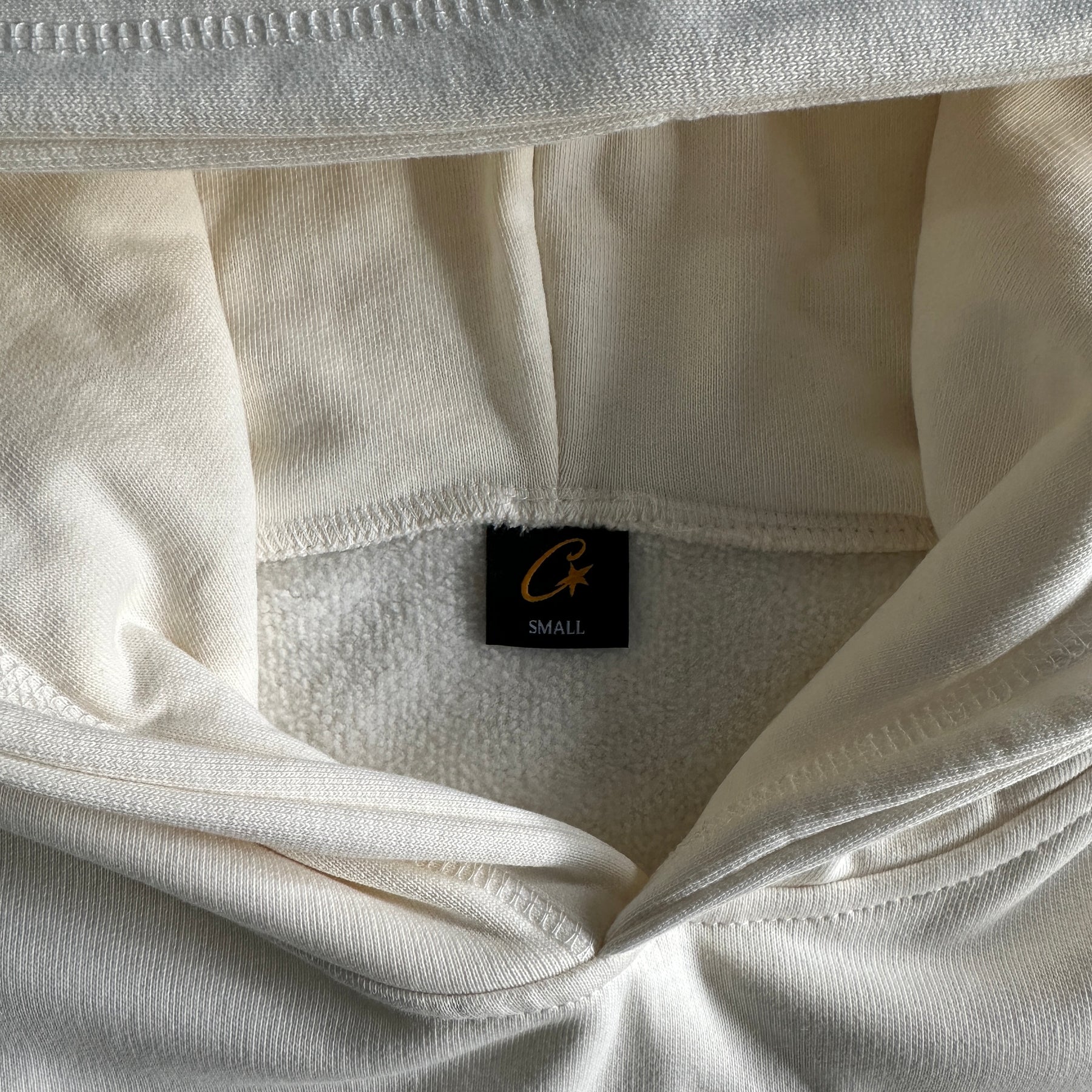 Conjunto Corteiz “Satin C-Star Applique” ( Branco )