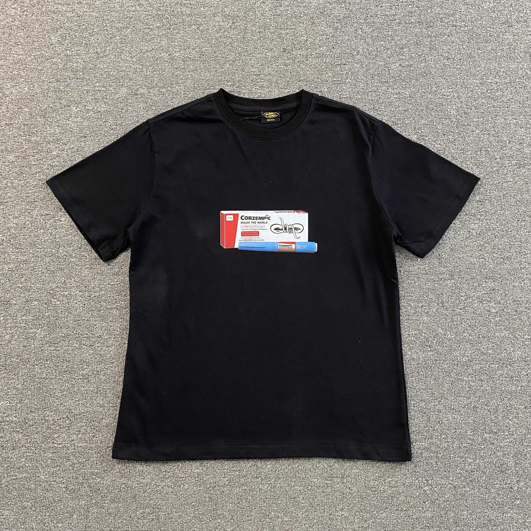 Camisa Corteiz “Corzempic” ( Preta )