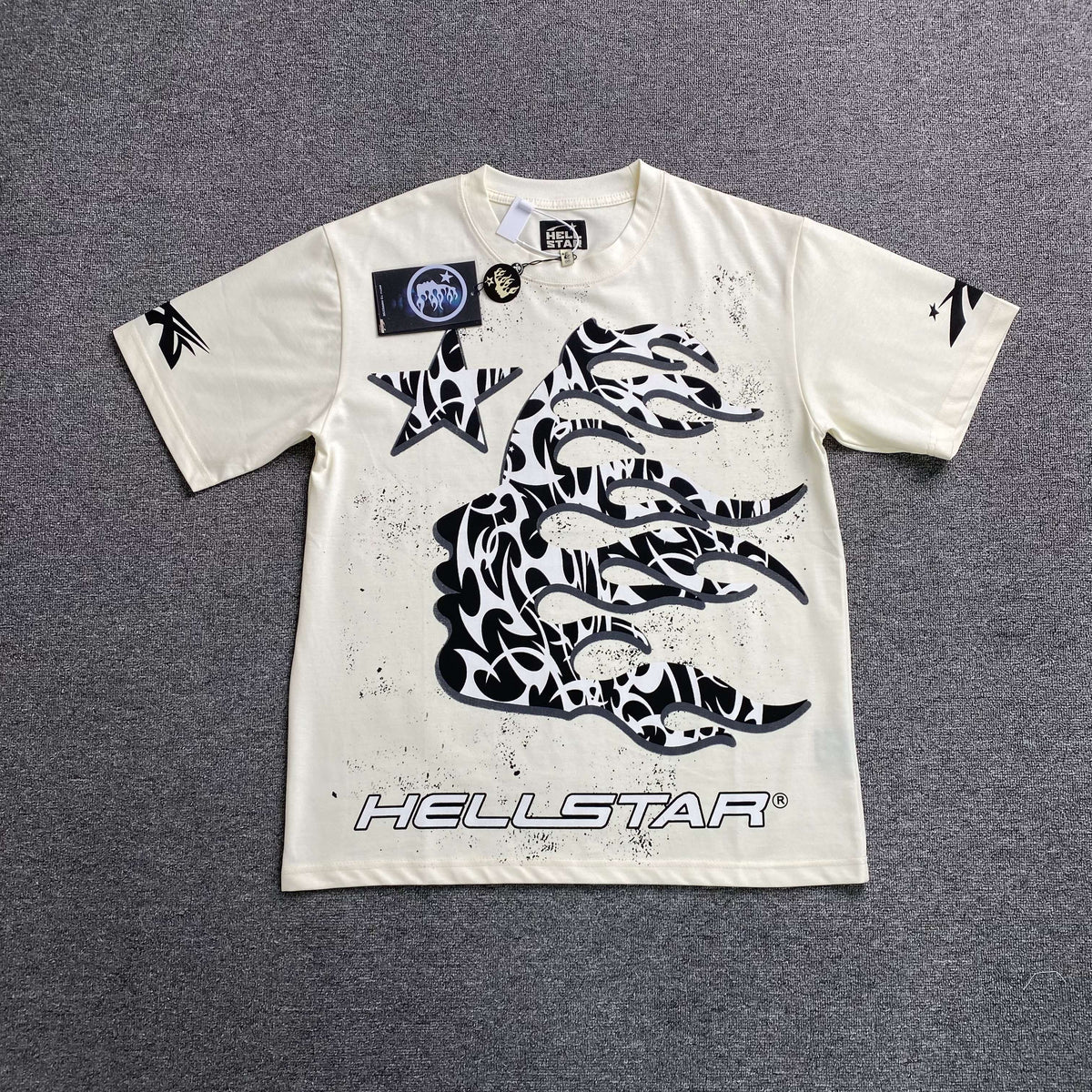 Camisa Hellstar “Thorn Glitter” ( Branco )
