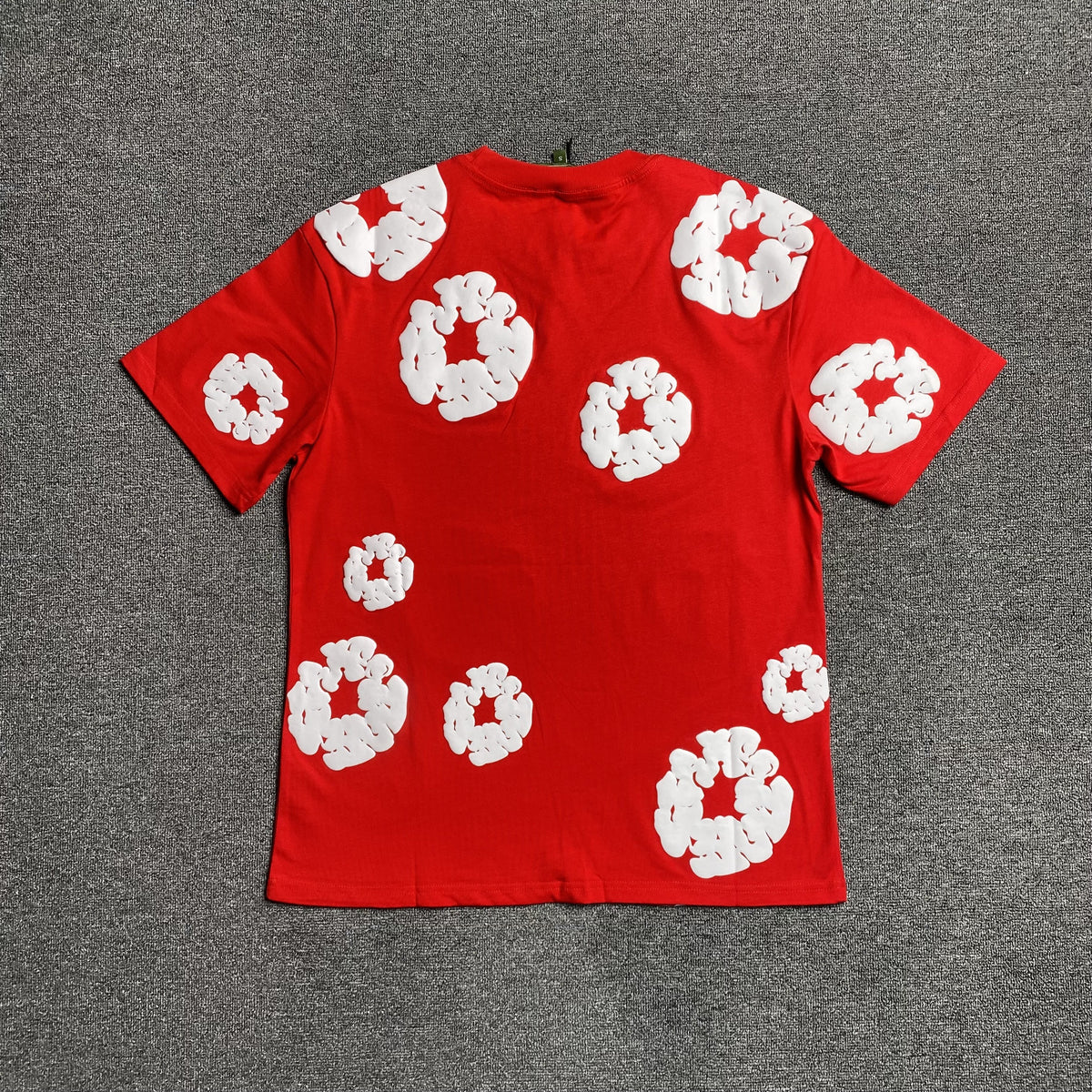 Camisa Denim Tears (Vermelho com Branco)