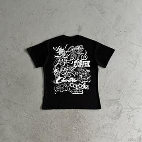 Camisa Corteiz ”Street Graffiti” ( Preta )