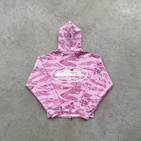 Conjunto Corteiz “Island Puff Print Pink”