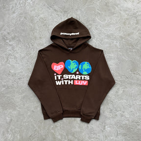 Moletom Broken Planet “Starts With Luv”
