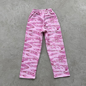 Conjunto Corteiz “Island Puff Print Pink”