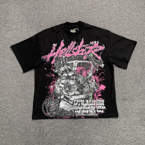 Camisa Hellstar “Peace is a Journey” ( Preta )