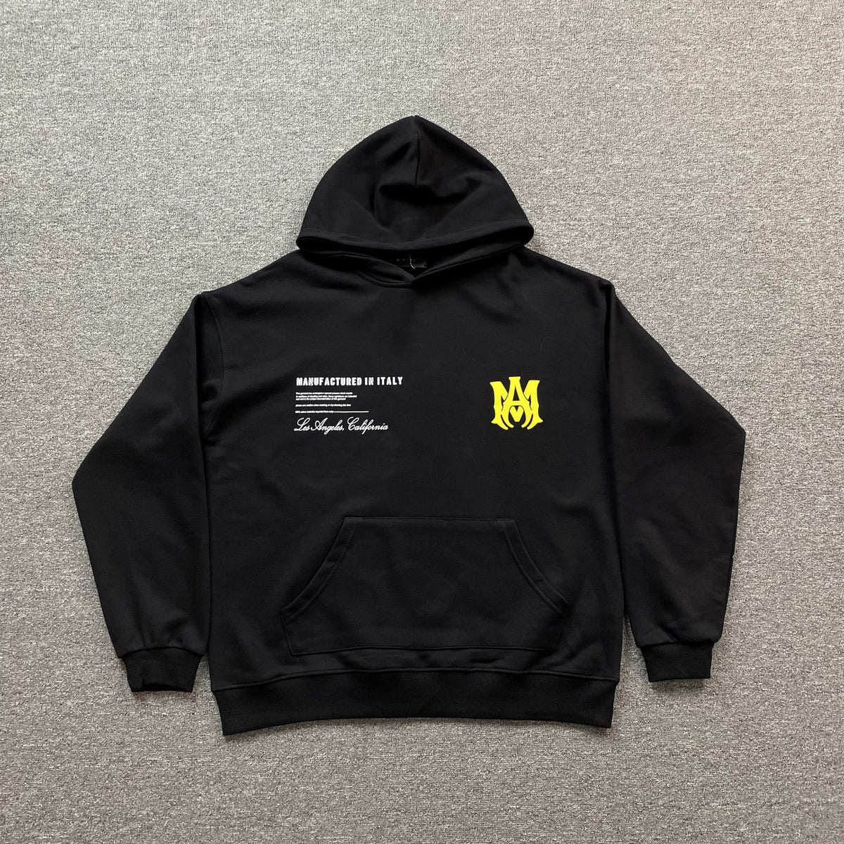 Moletom Amiri “Military Specs” ( Preto )