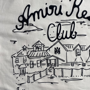 Camisa Amiri “Amiri Resort Club” ( Branca )