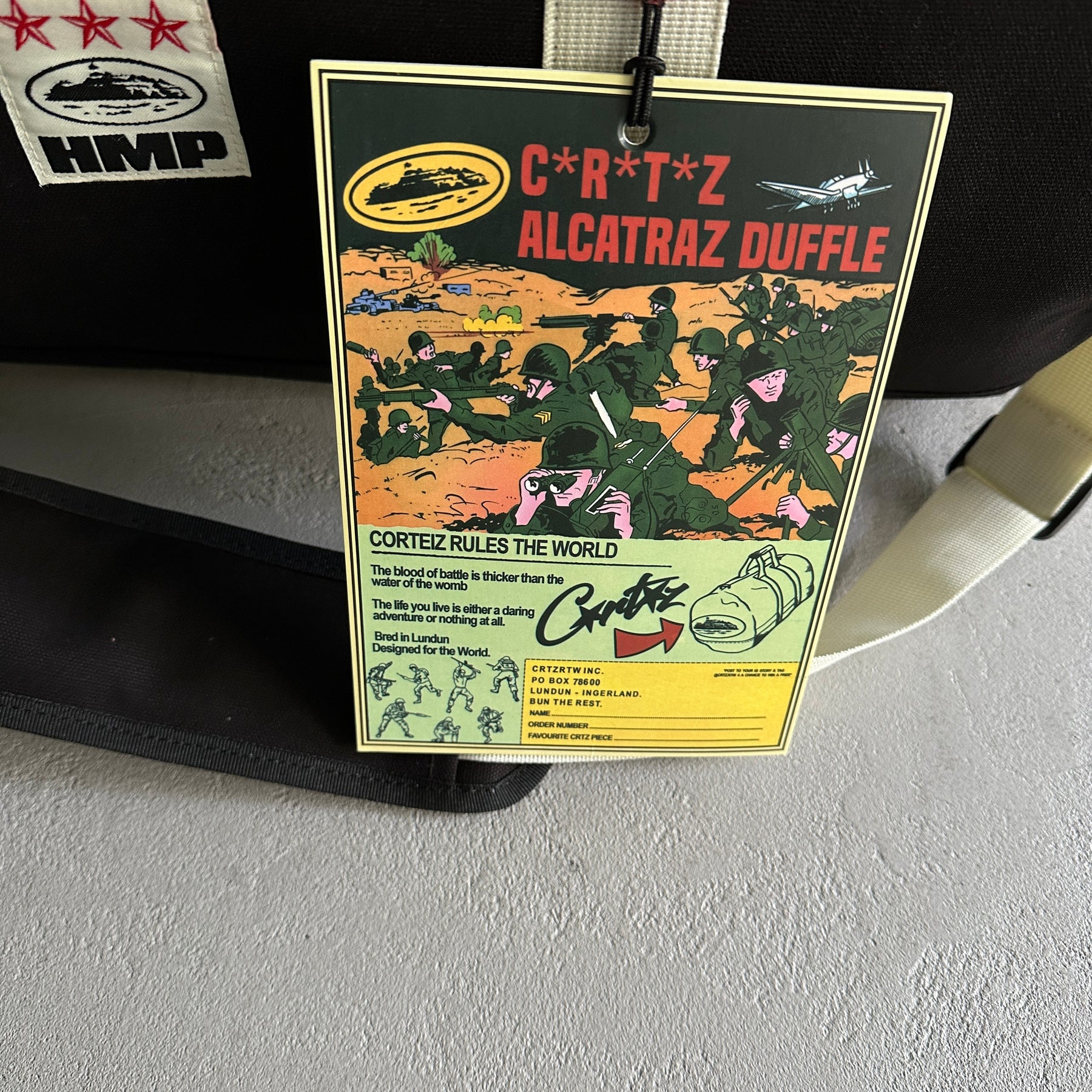 Bag Corteiz “Duffle-Black”