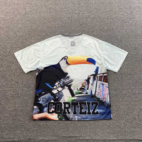 Camisa Corteiz “Narco Pets Mesh”