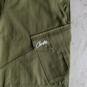 Shorts Corteiz “Slant Pocket Green”