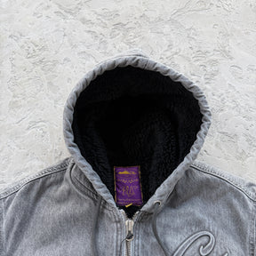 Jaqueta Corteiz “Embossed C-Star” ( Cinza )