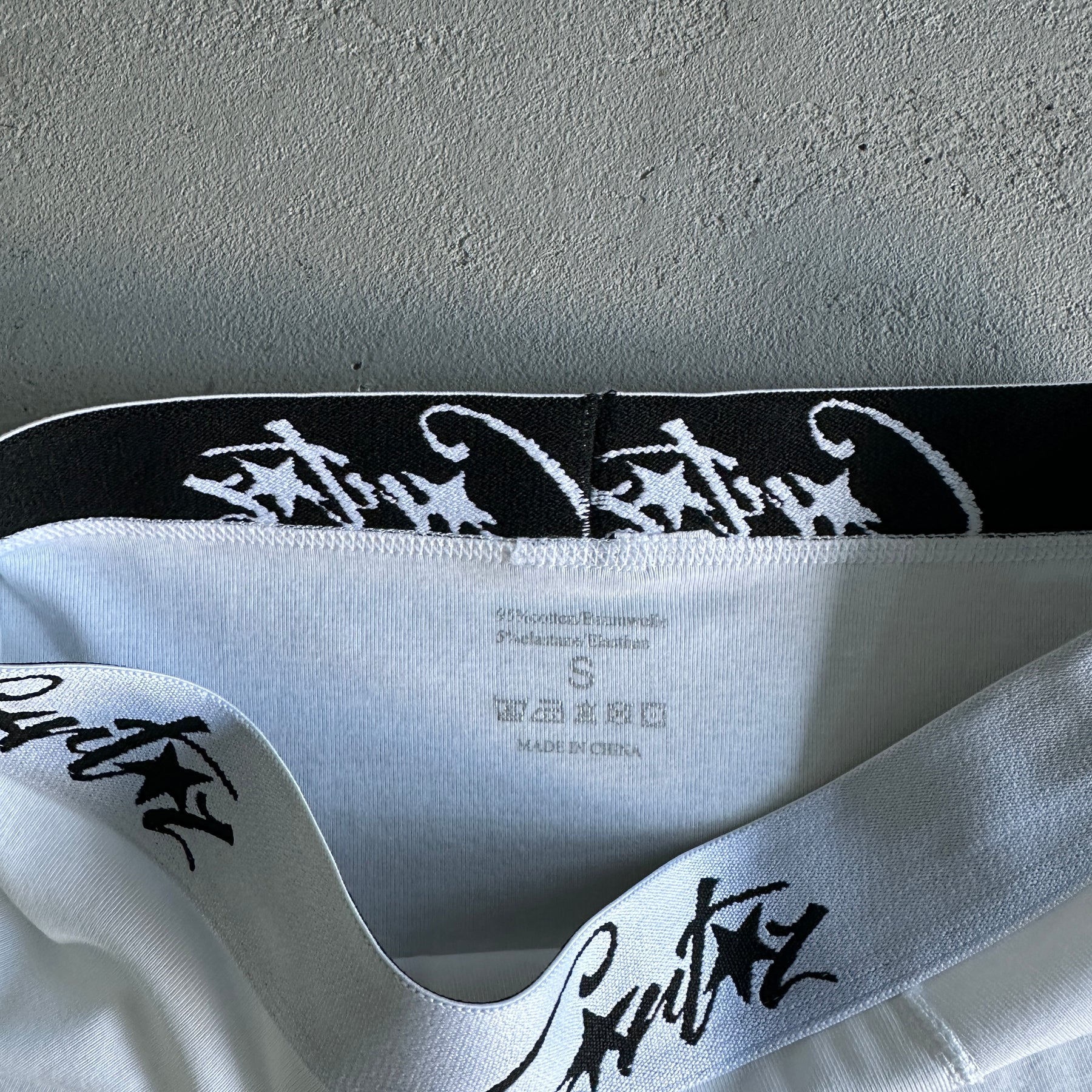 Cueca Box Corteiz ( Pack Com 4 ) ( Branca )